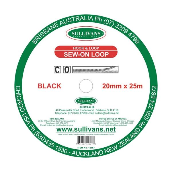 Sullivans Loop, Black- 20 mm