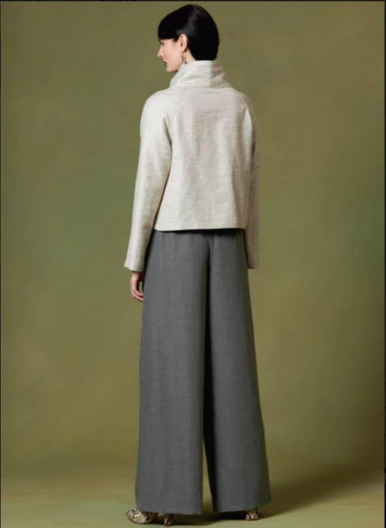 Voguepattern V1642 Misses' Top and Pants