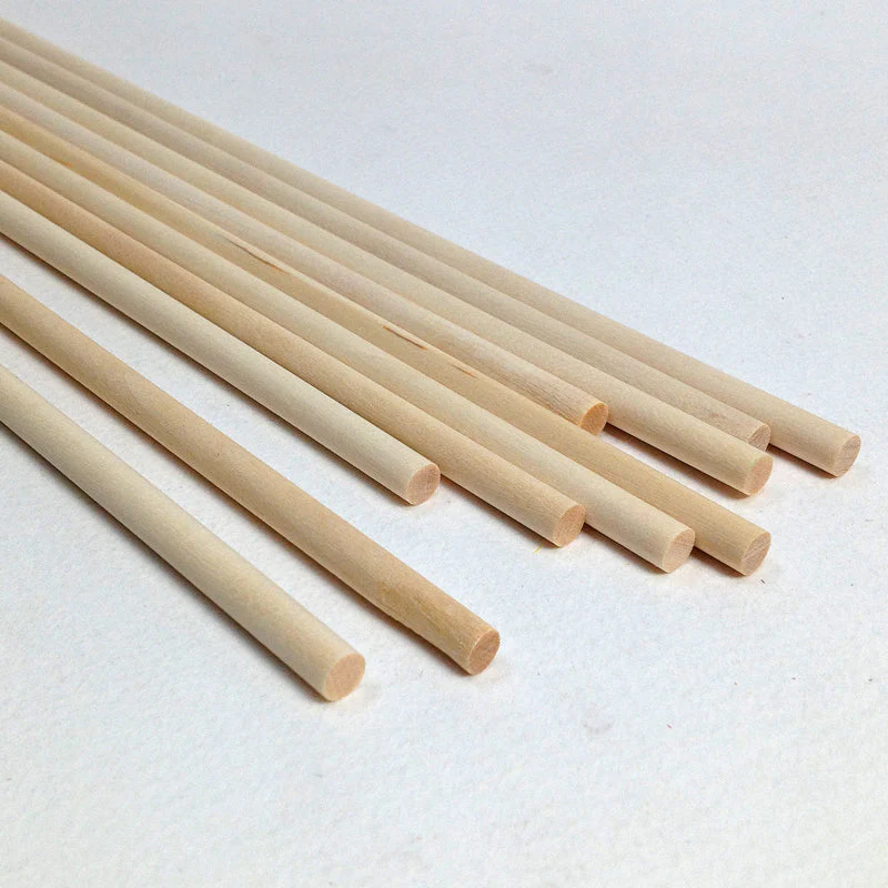 Arbee Wood Dowels, 6mmx30cm