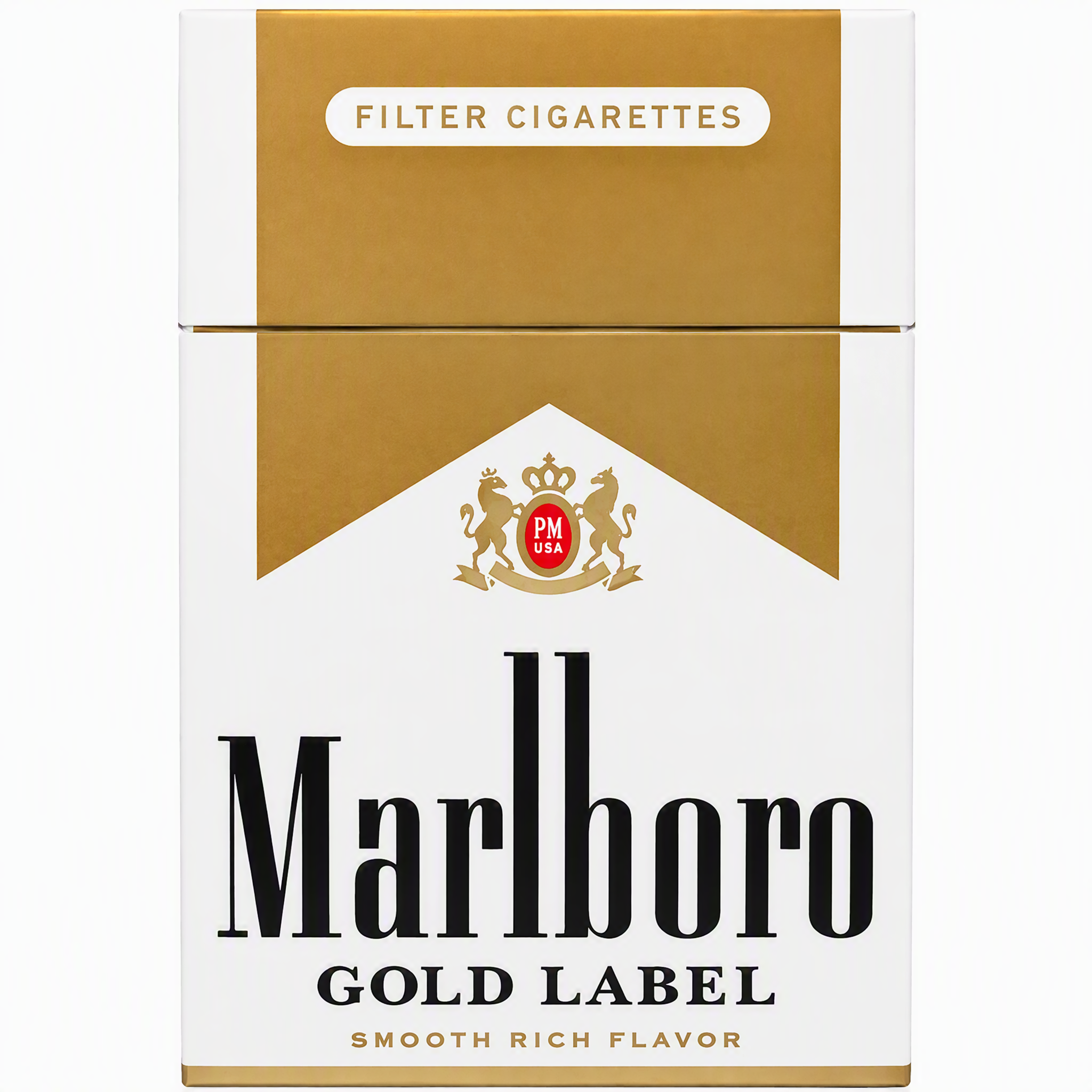 Marlboro  gold Cigarettes Carton (200 Cigarettes / 10 Packs)