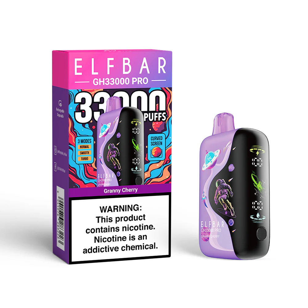 ELFBAR GH33000 PRO oplaadbare wegwerpvape (alle smaken)