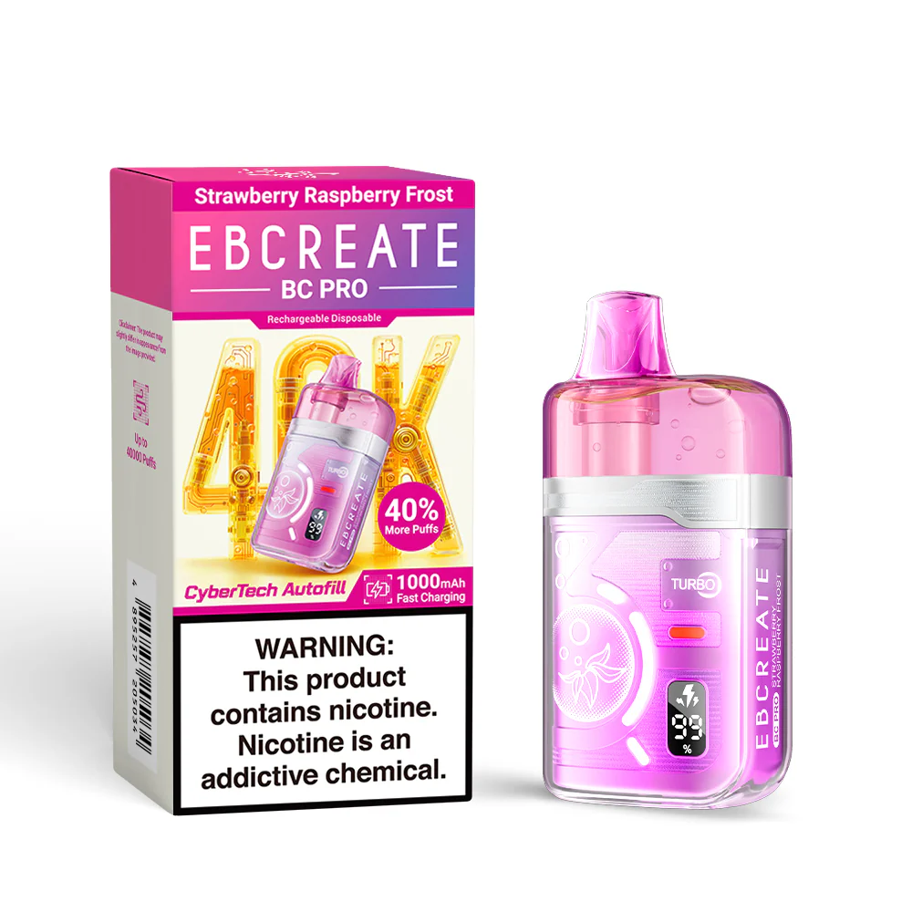 EBCREATE BC PRO oplaadbare wegwerpvape (alle smaken)