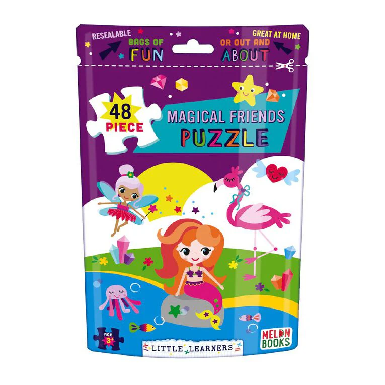 48-Piece Puzzle Bag, Magical Friends