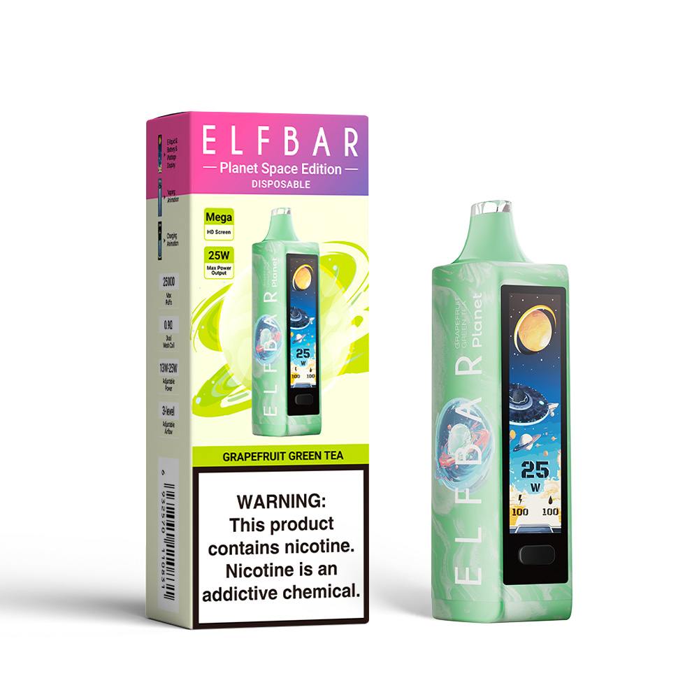 ELF BAR PLANET 25K oplaadbare wegwerpvape (alle smaken)