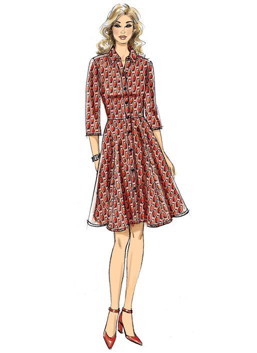 Butterick Pattern B6702 Misses' Dress