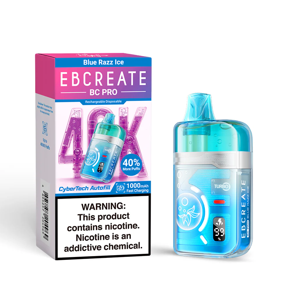 EBCREATE BC PRO oplaadbare wegwerpvape (alle smaken)