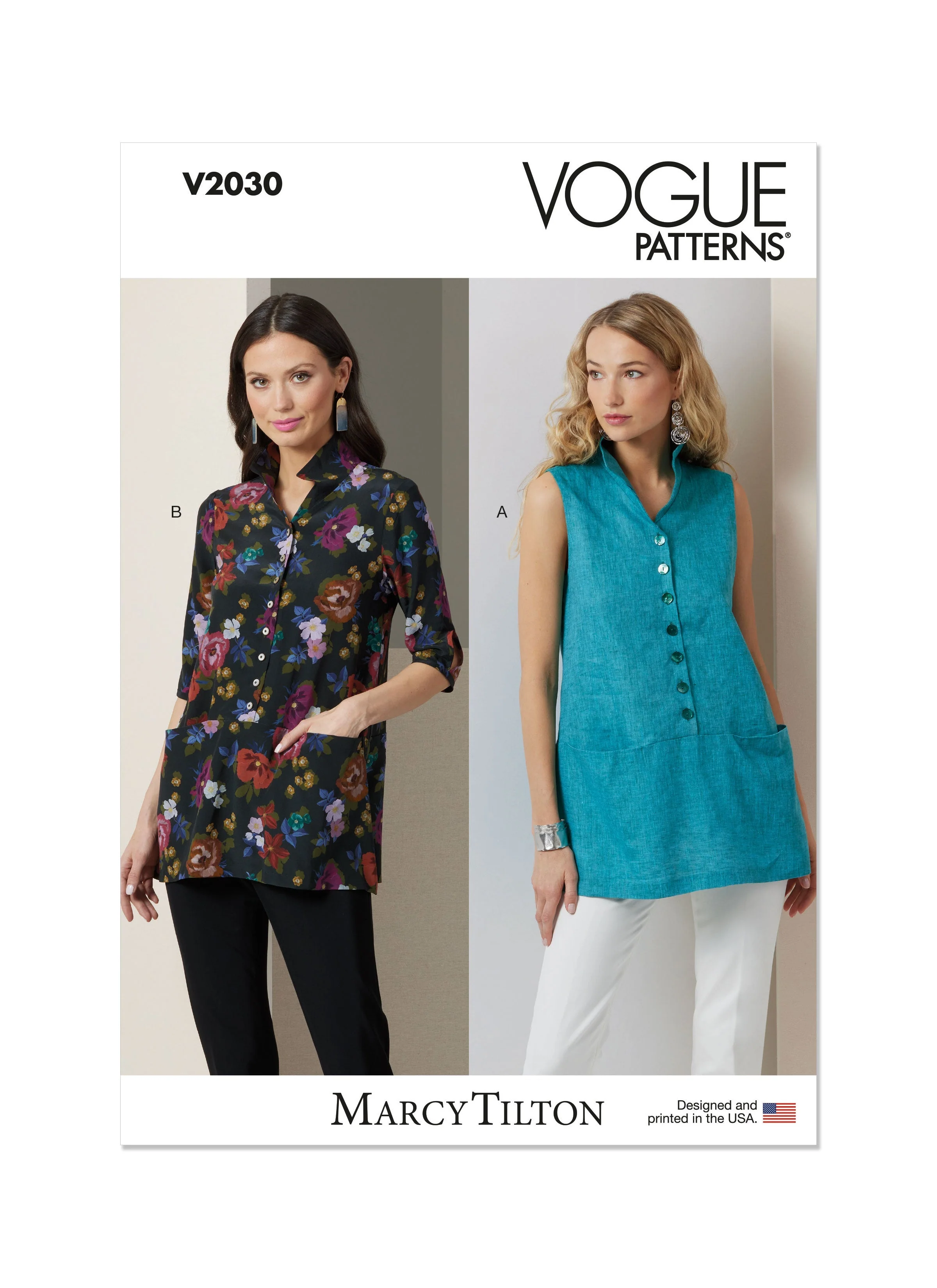 Vogue Pattern V2030 Misses