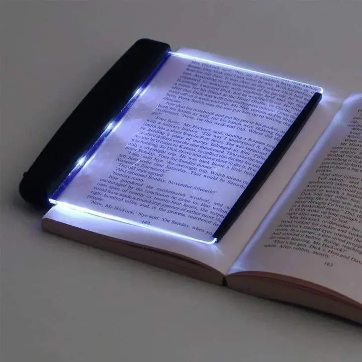 Przenośna lampa do czytania LumaGo z klipsem – ładowana przez USB, regulowana jasność, idealna do czytania książek i pracy w biurze