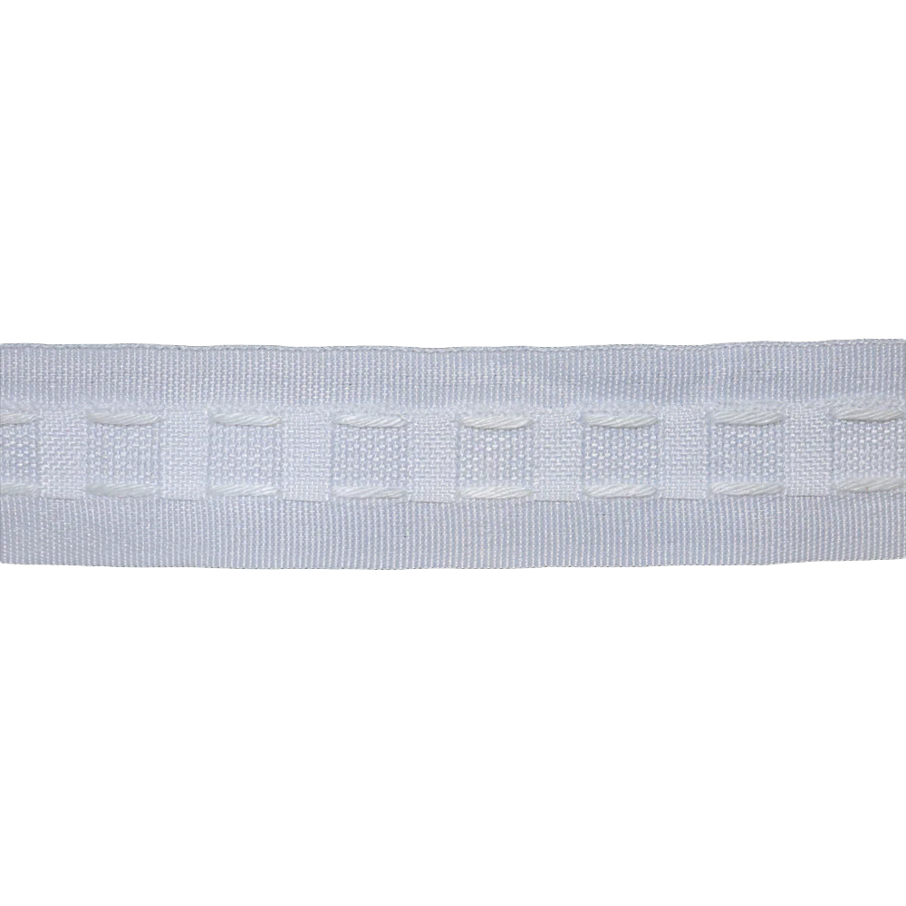 Sullivans 28mm Curtain Tape, White- 10m