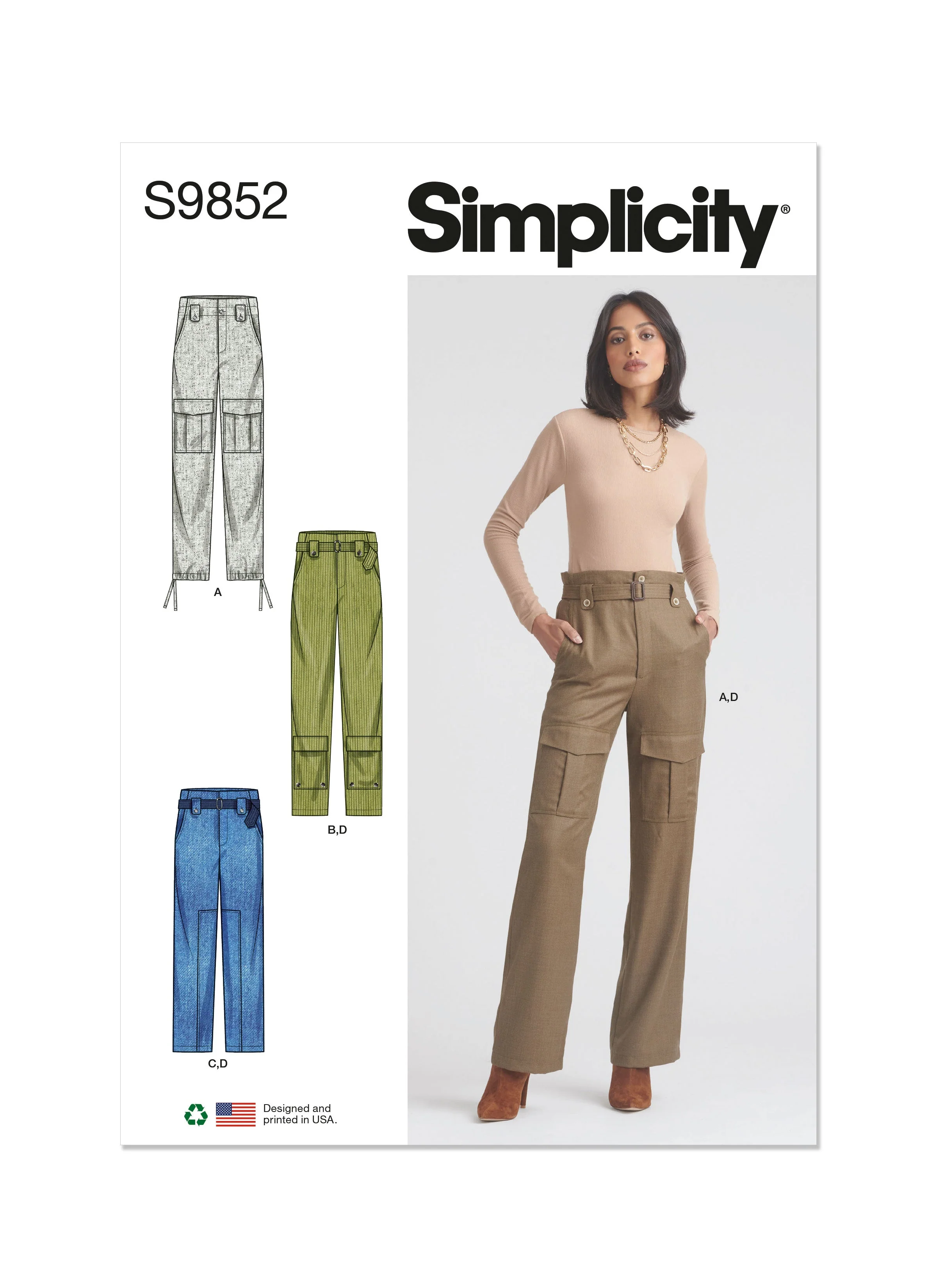 Simplicity Pattern S9852 Misses