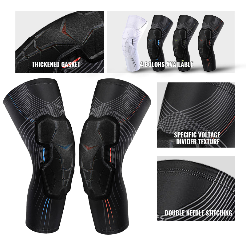 Sport Safety Knee Brace Protectors Guard Youth Mens Women Antislip Outdoor Basketball Knee Sleeve Cycling Knee Support Pads