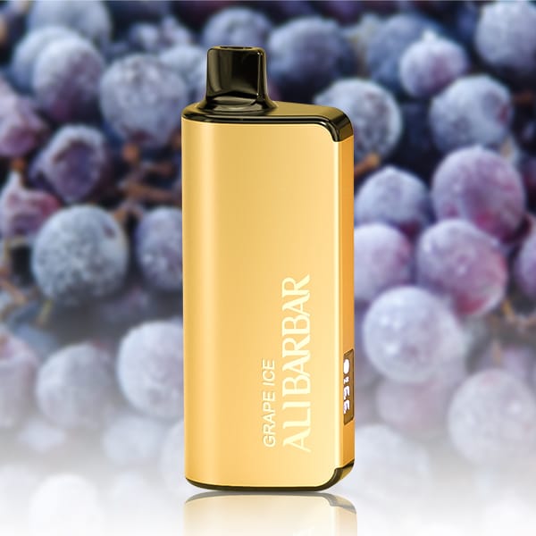 ALIBARBAR INGOT 9000 Puffs Grape Ice - VAPE WAREHOUSE -
