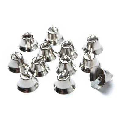 Sullivans Liberty Bells, Silver 18mm- 12pc