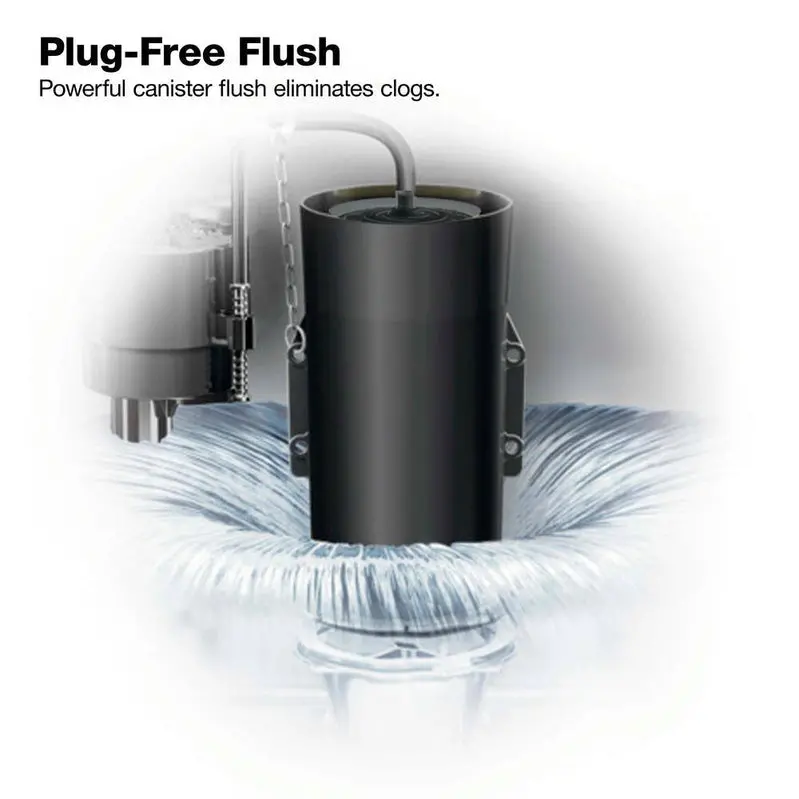KOHLER Highline Arc Extra-Tall 2-częściowa toaleta przedłużona – 1,28 GPF, jedno spłukiwanie, biała (wraz z deską sedesową), model 78305-0