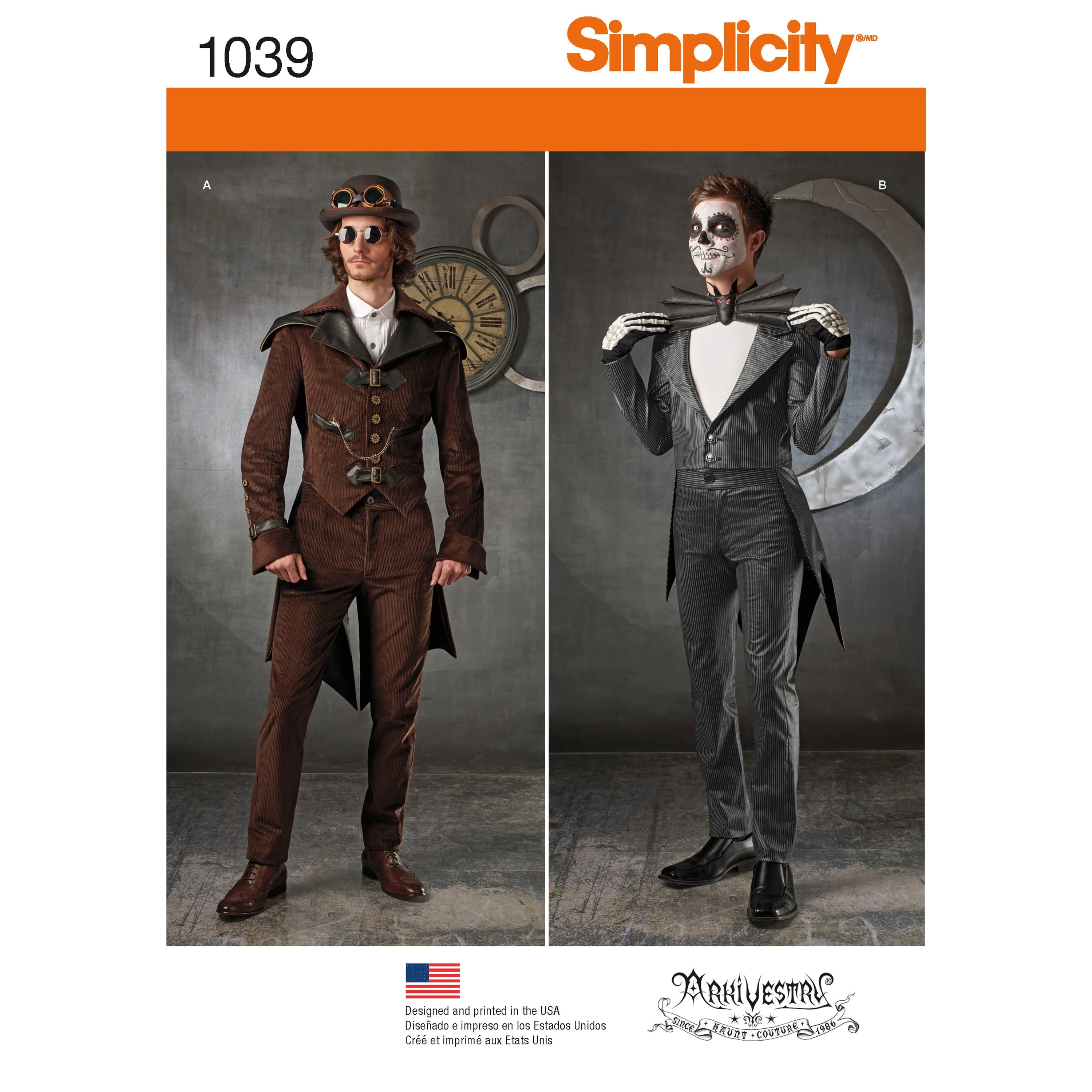 Simplicity Pattern 1039 Men