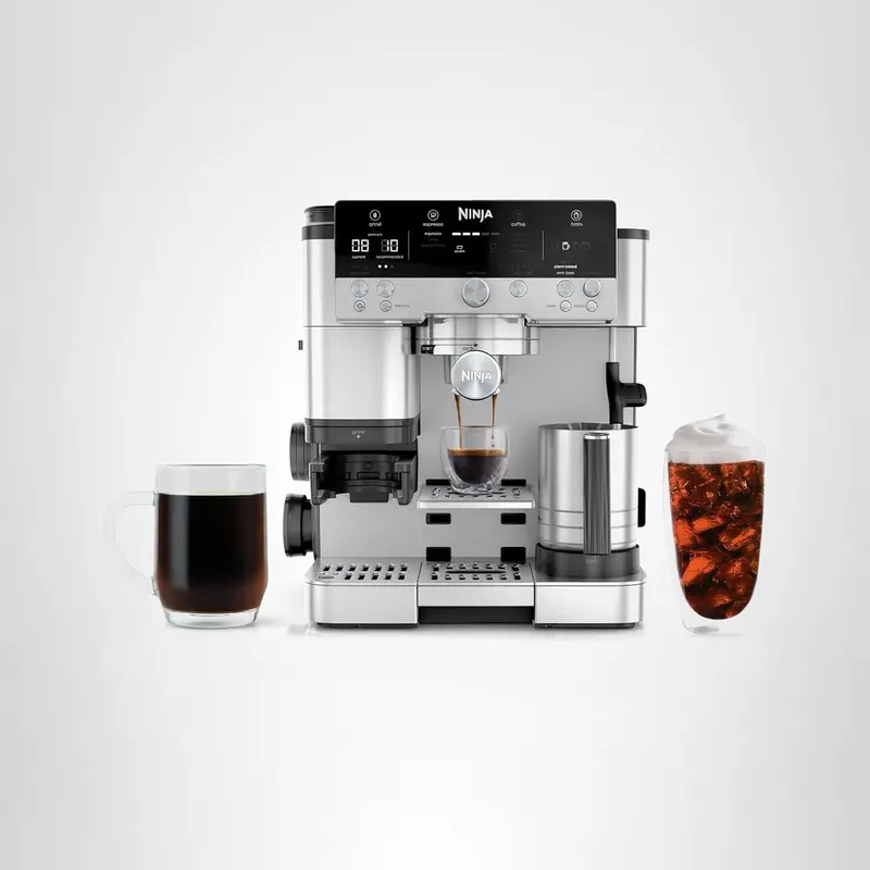Ekspres do kawy Ninja Luxe 3 w 1 – Espresso, kawa filtrowana, cold brew + wbudowany młynek do kawy