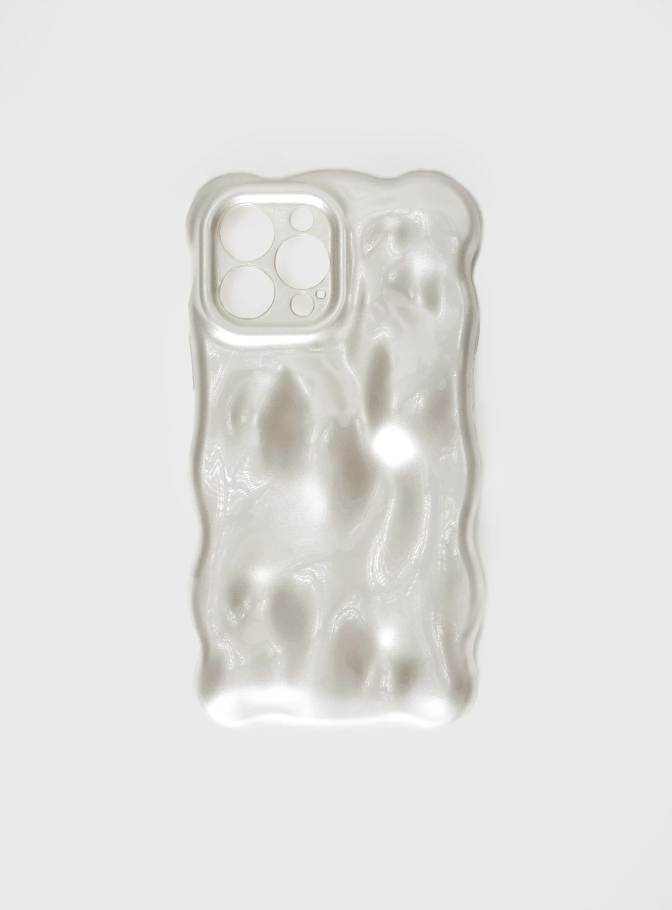 Maceline iPhone Case White