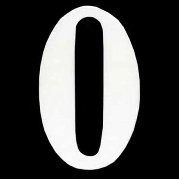 Sullivans Plywood Number, 0- 120mm x 5mm