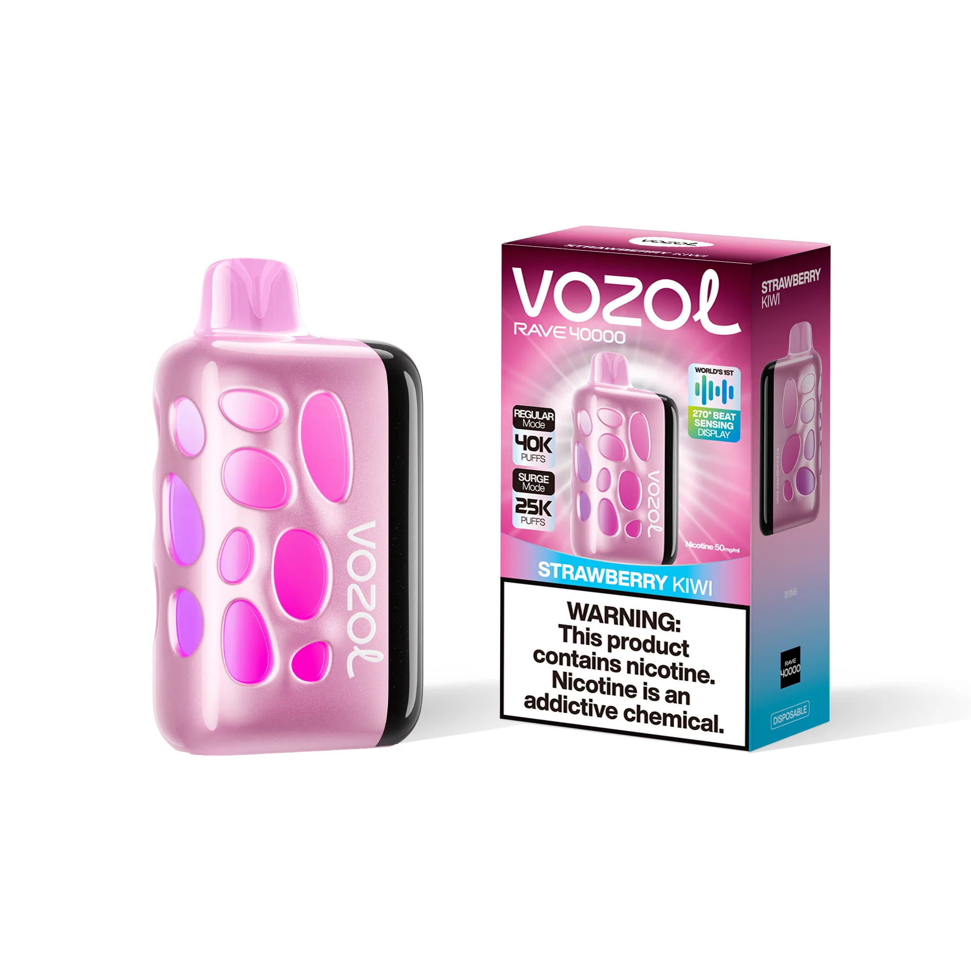 VOZOL RAVE 40K wegwerpvape (alle smaken)
