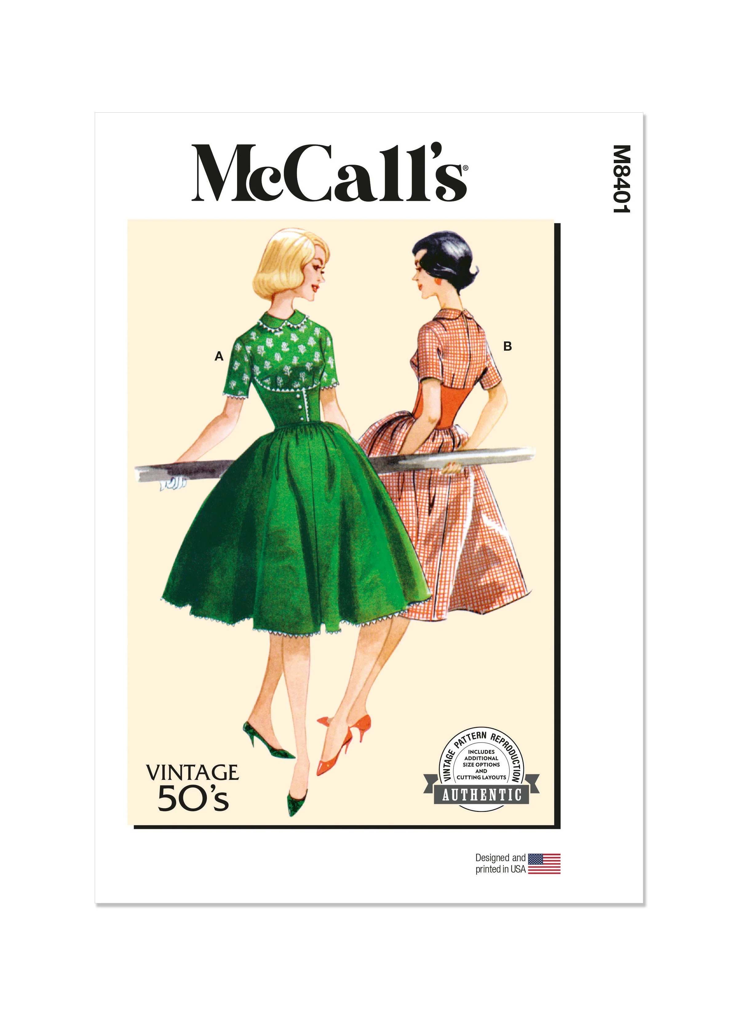 KnowMe Pattern M8401 Misses Dress