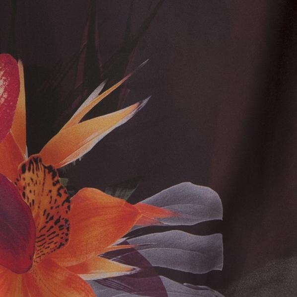 Floral Crepe de Chine Fabric, Multi Florals- Width 150cm