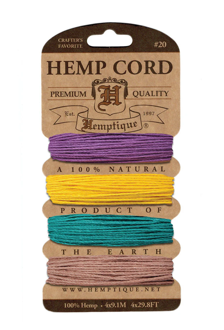 Hemptique Card Cord Set #20, Jester