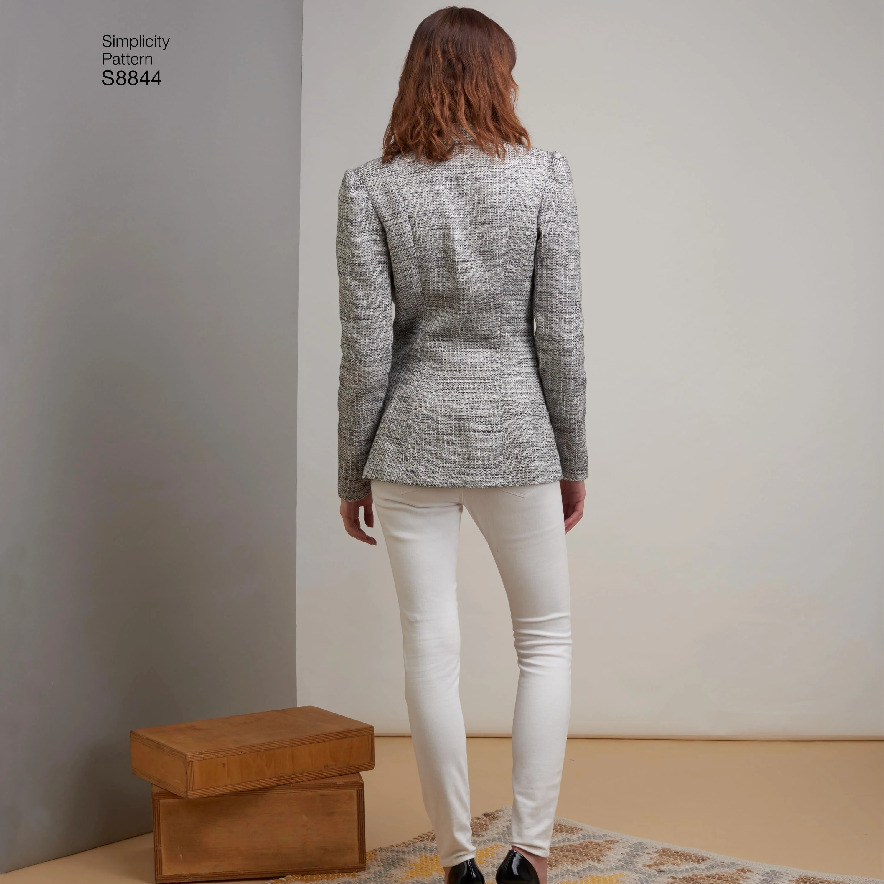 Simplicity Pattern 8844 Misses'/ Miss Petite Unlined Blazer