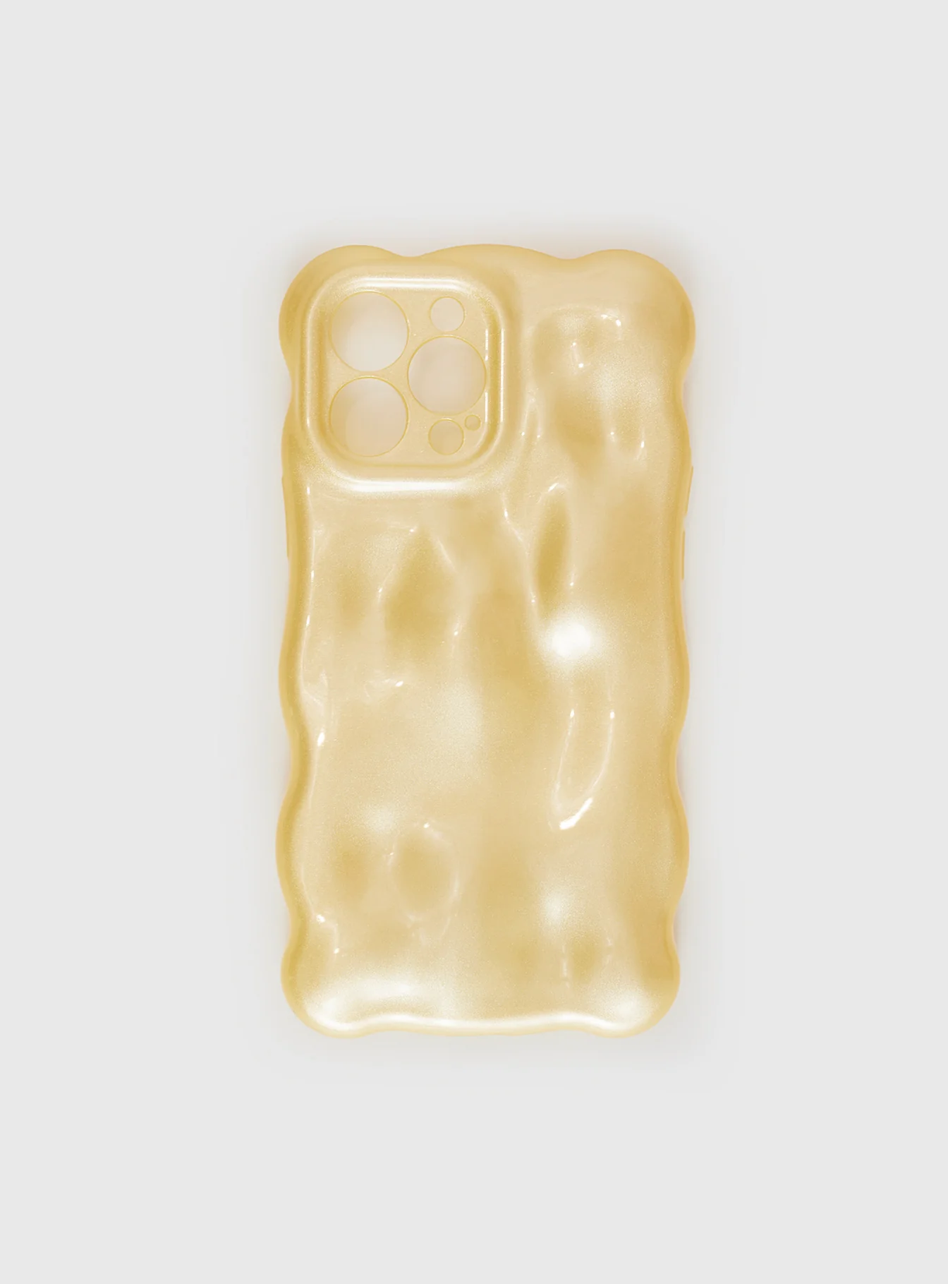 Maceline iPhone Case Yellow