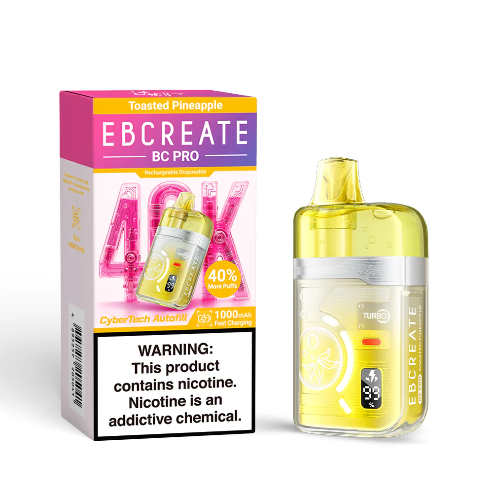 EBCREATE BC PRO oplaadbare wegwerpvape (alle smaken)