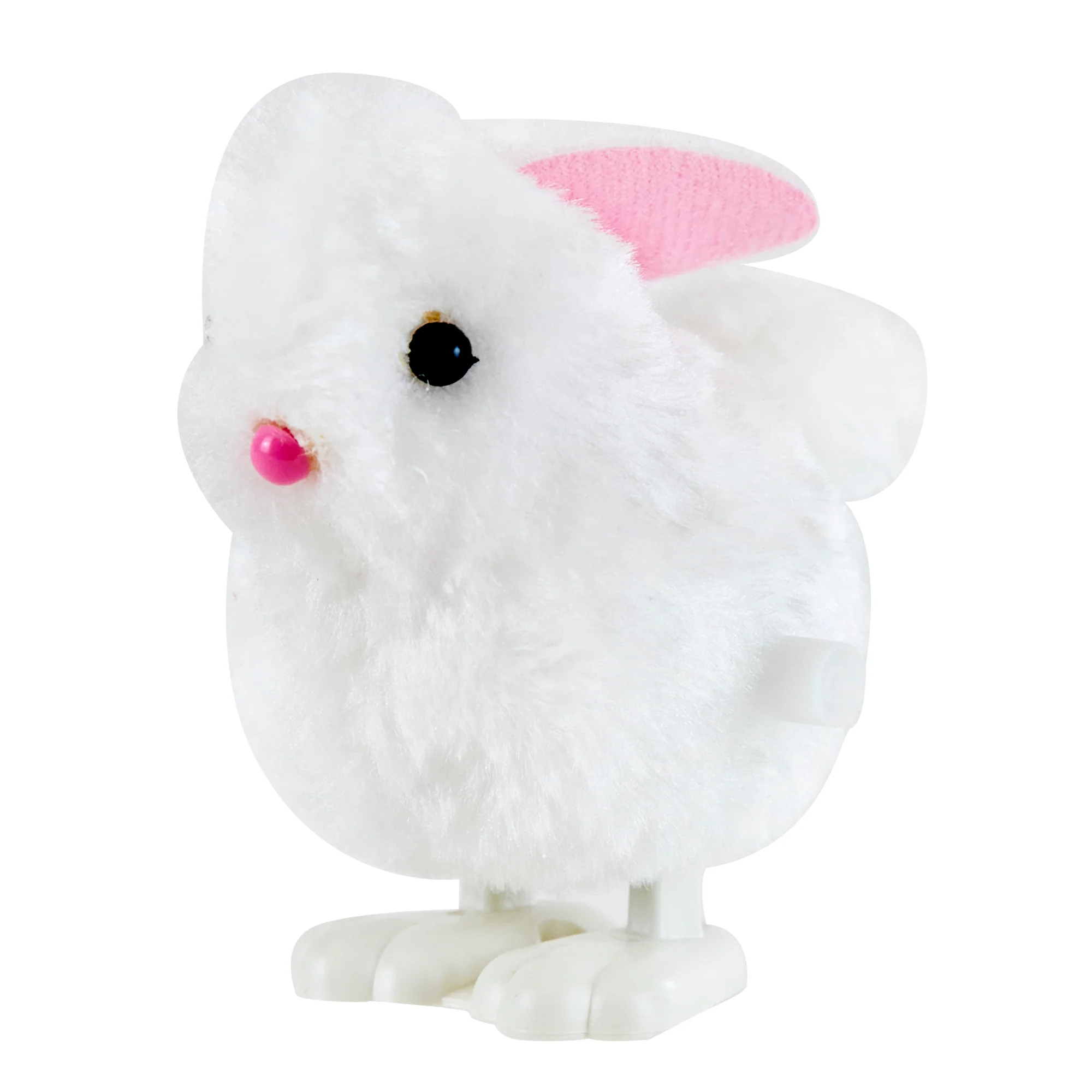 Wind Up Hopping Plush Bunny