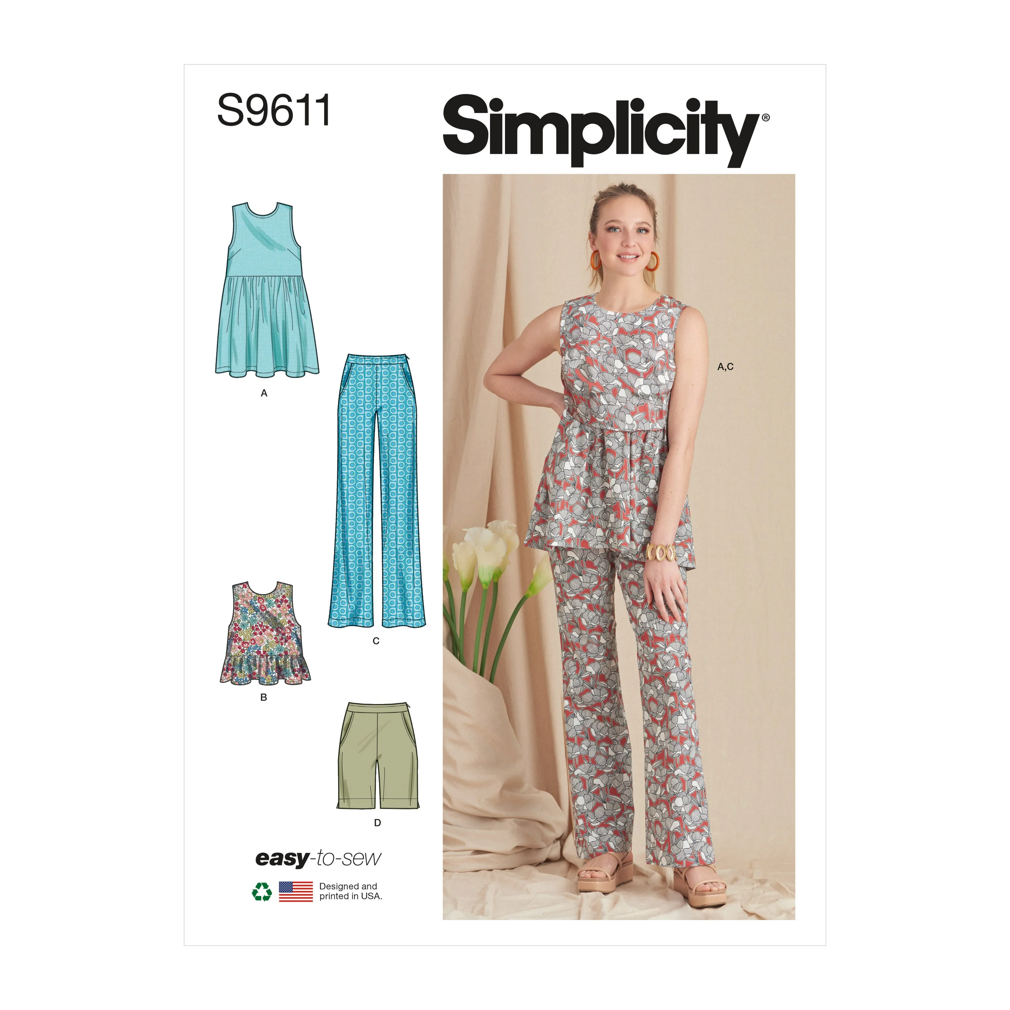 Simplicity Pattern SS9611 Misses