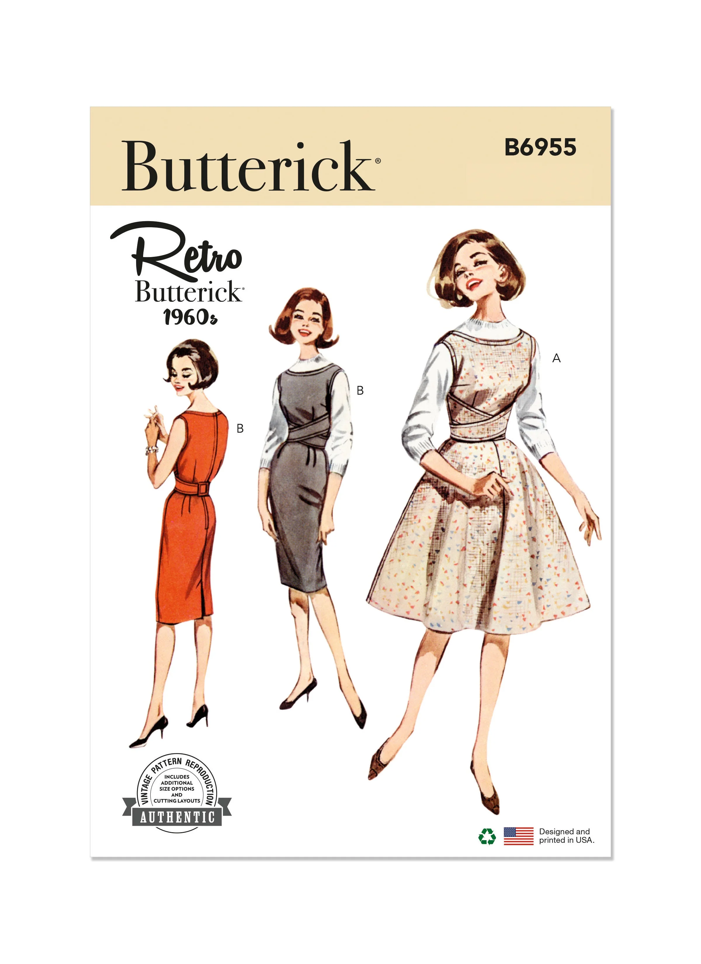 Butterick Pattern B6955 Misses