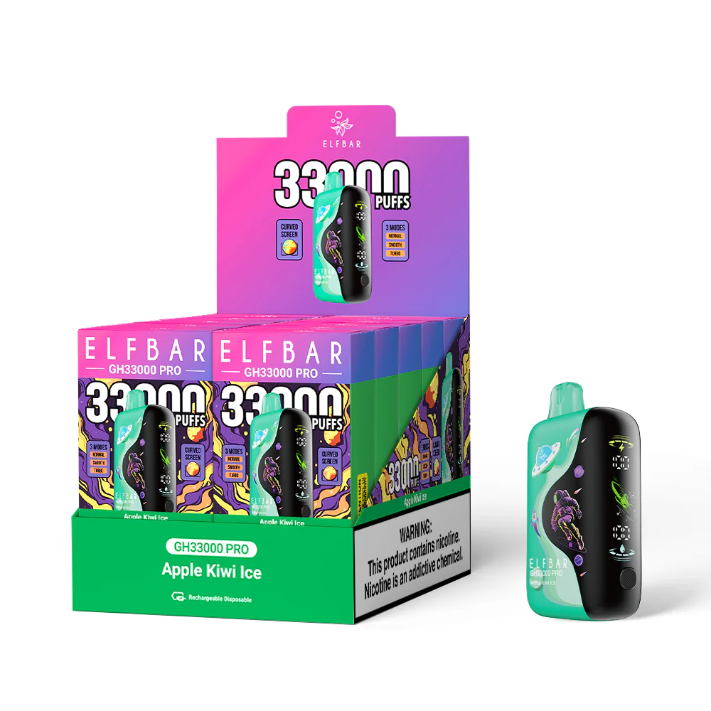 ELFBAR GH33000 PRO oplaadbare wegwerpvape (alle smaken)