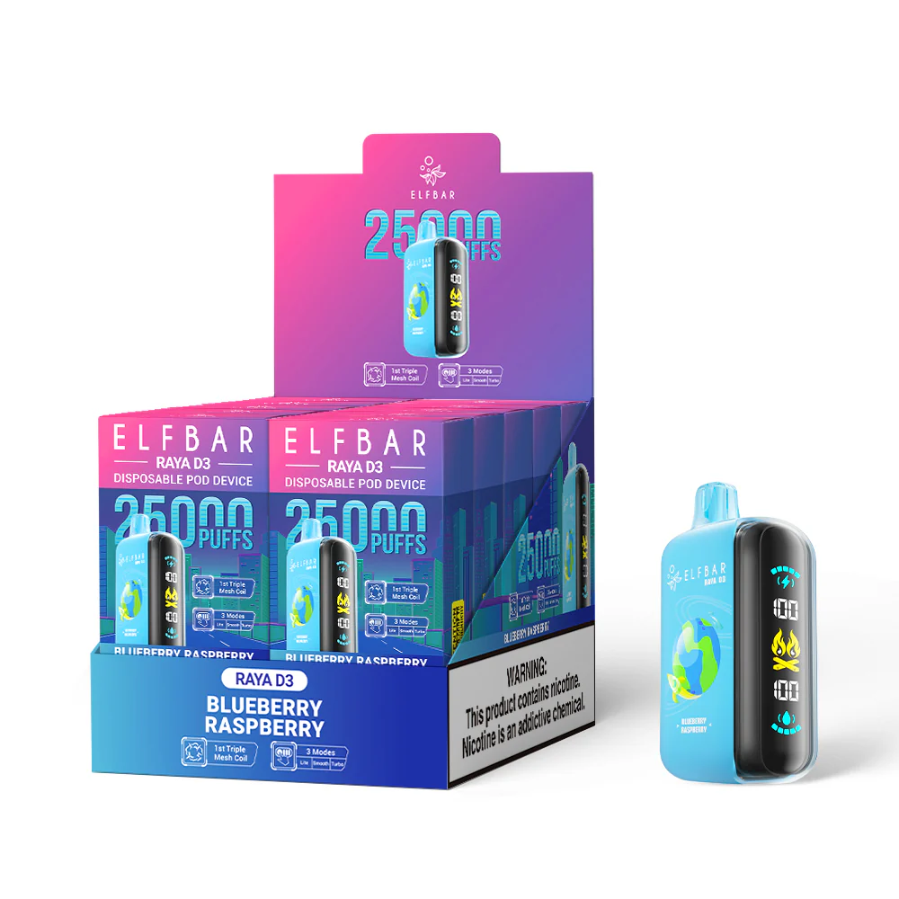 ELFBAR RAYA D3 wegwerpvape (alle smaken)