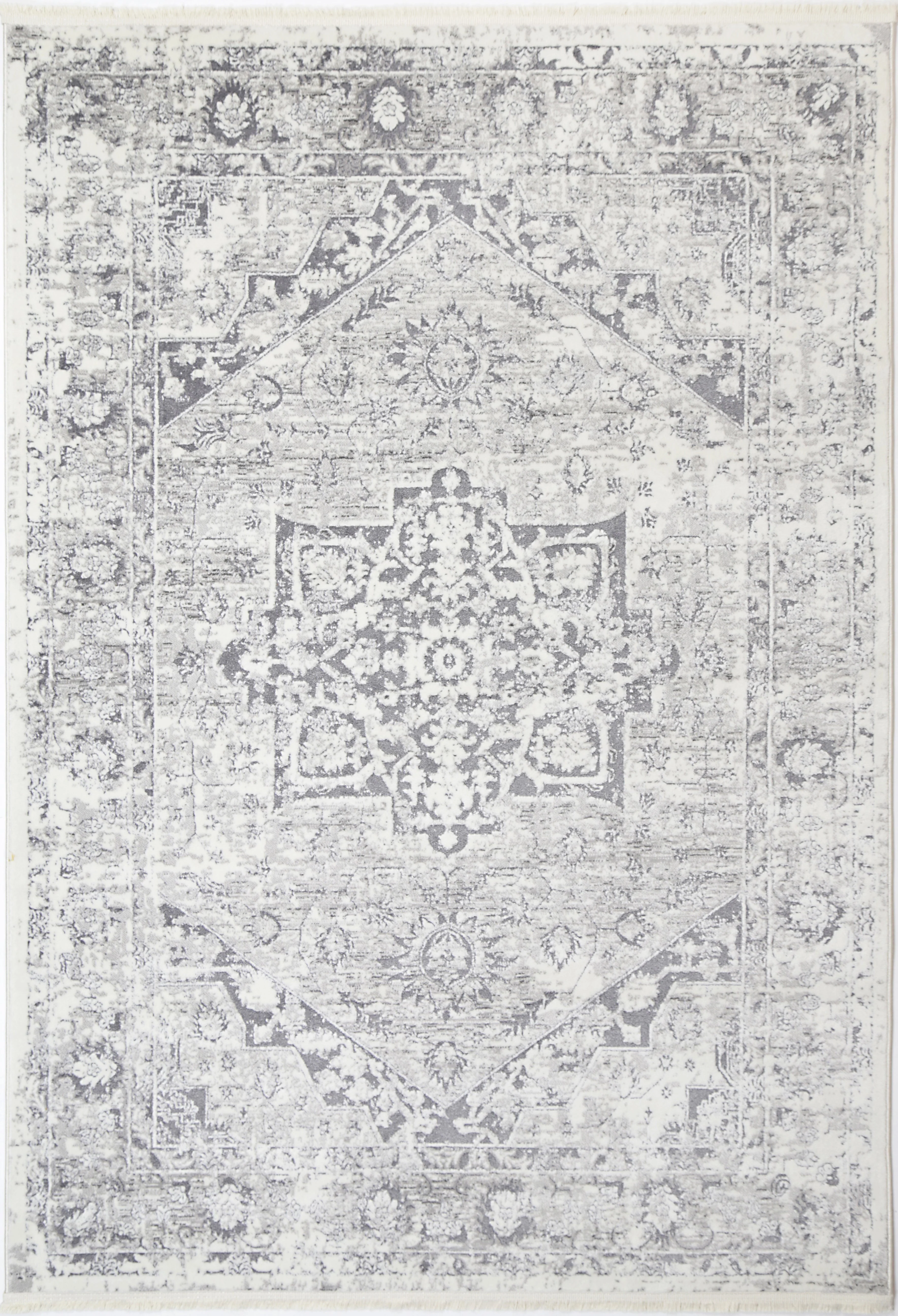 Bohemian Paradise Classic Vintage Grey Rug