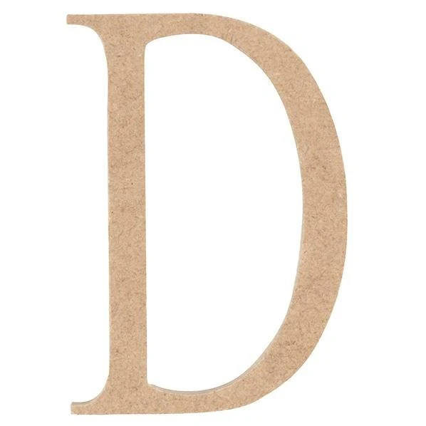 Arbee Wooden Letter D