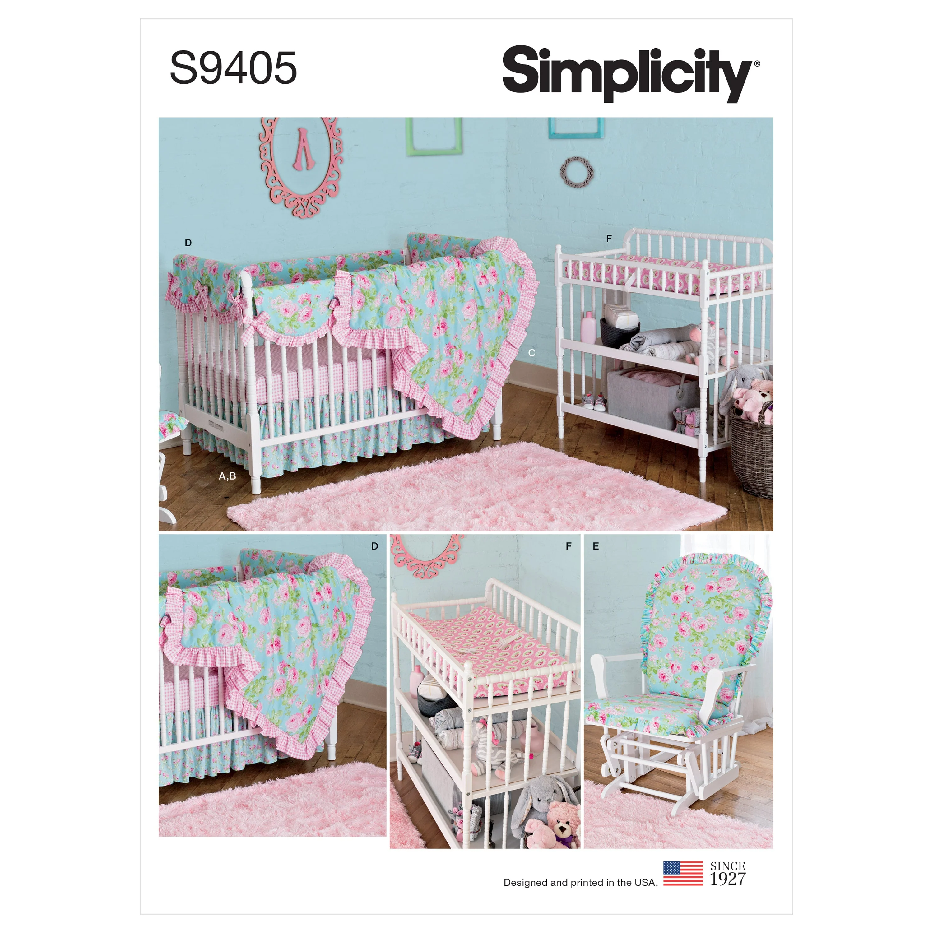Simplicity Pattern 9405 Nursery Decor