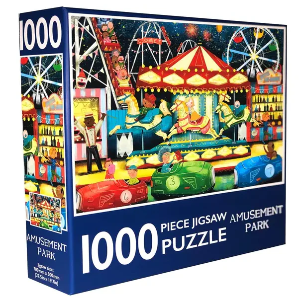 1000-Piece Jigsaw Puzzle, Amusement Park