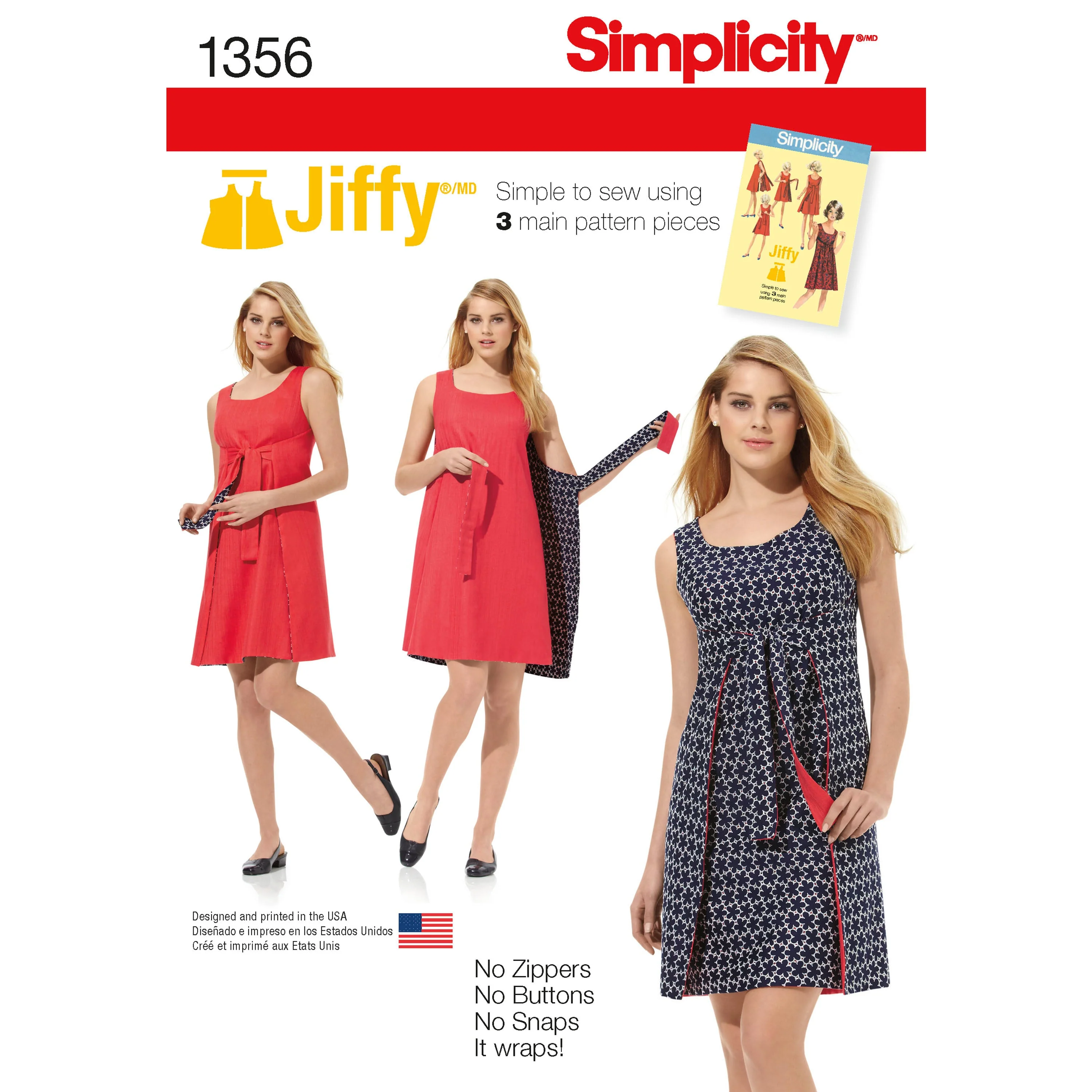 Simplicity Pattern 1356  Women