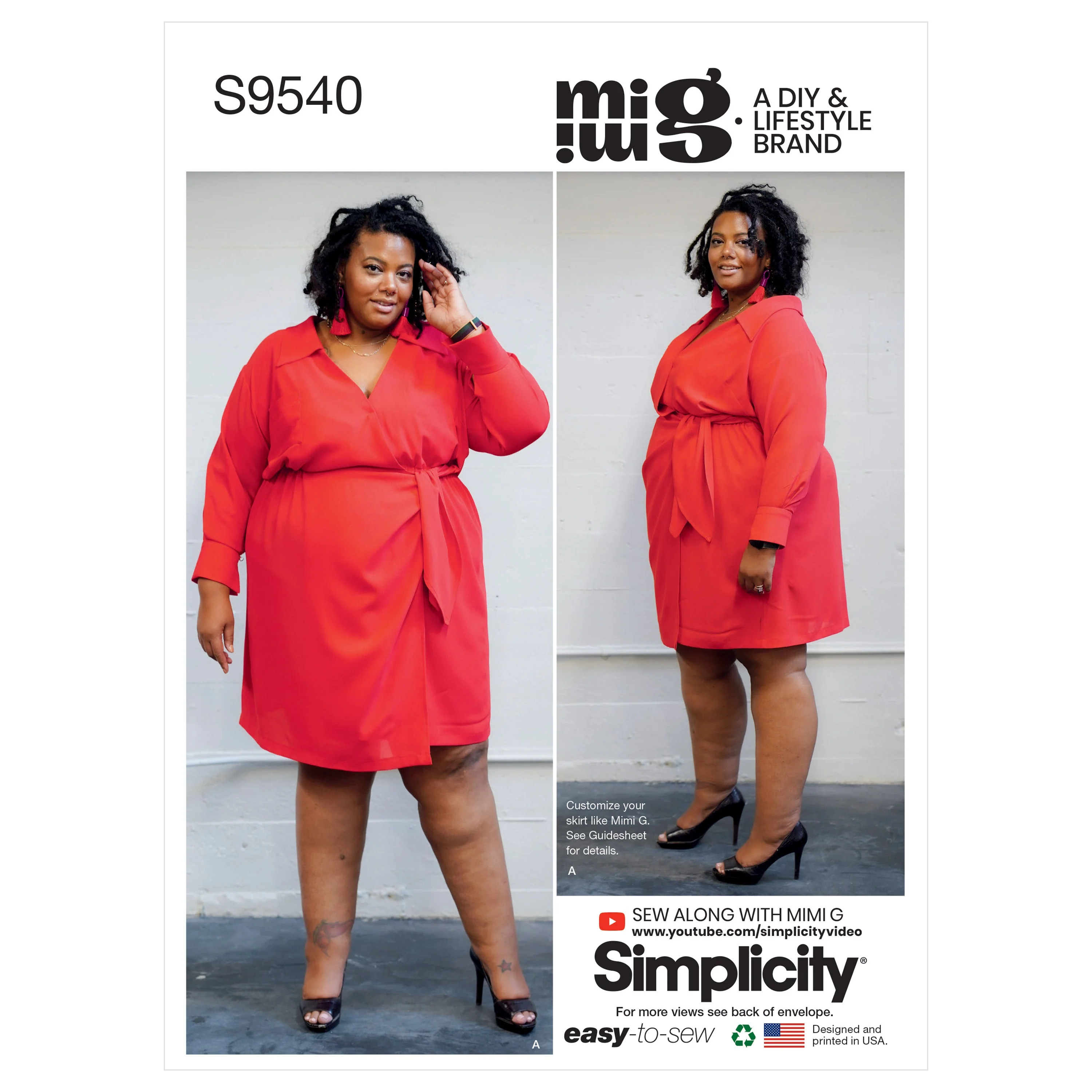 Simplicity Pattern 9540 Women