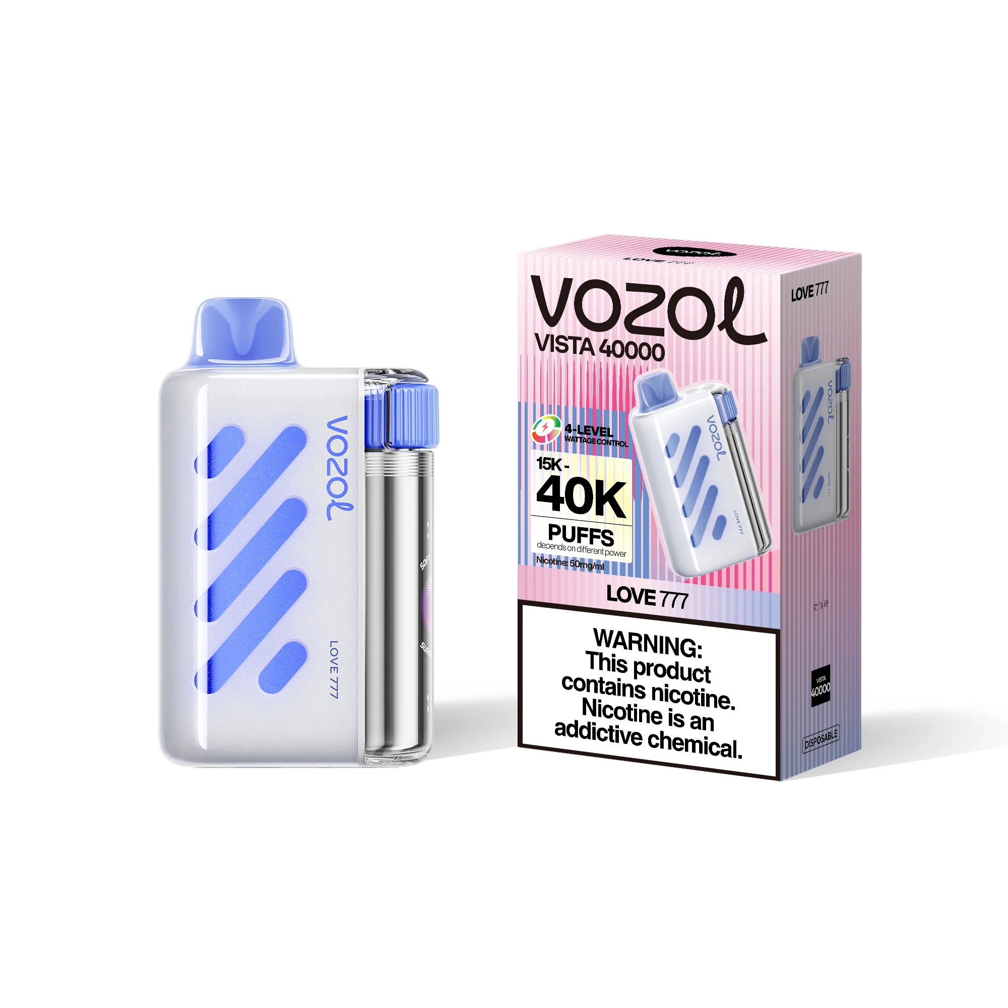 VOZOL VISTA 40K wegwerpvape (alle smaken)