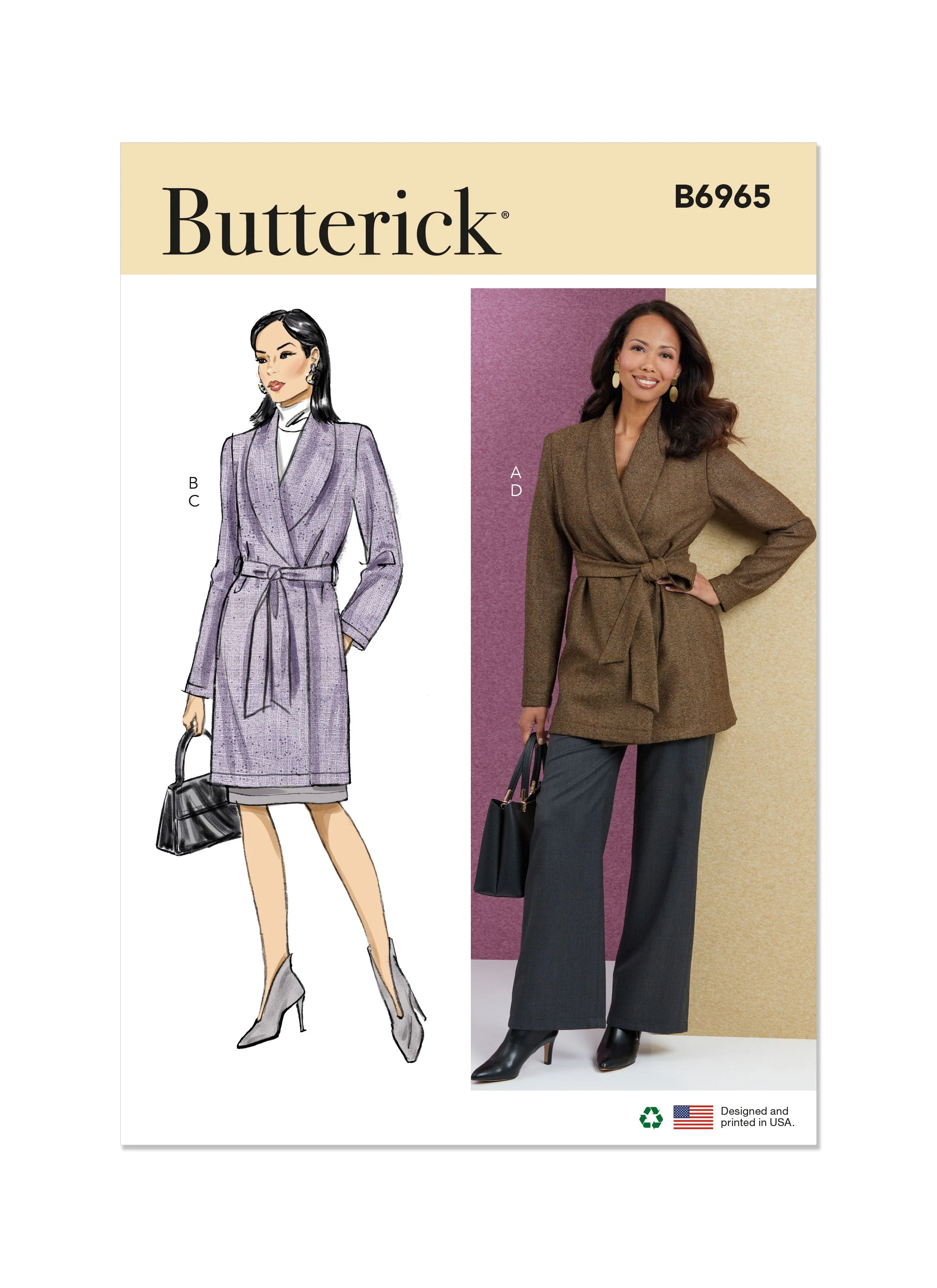 Butterick Pattern B6965 Misses