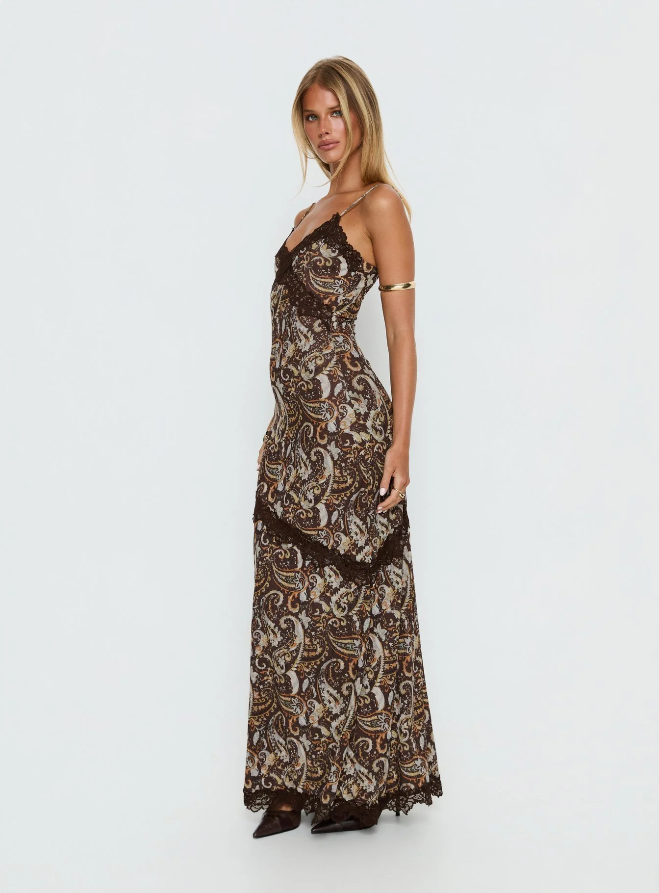 Musico Lace Maxi Dress Paisley