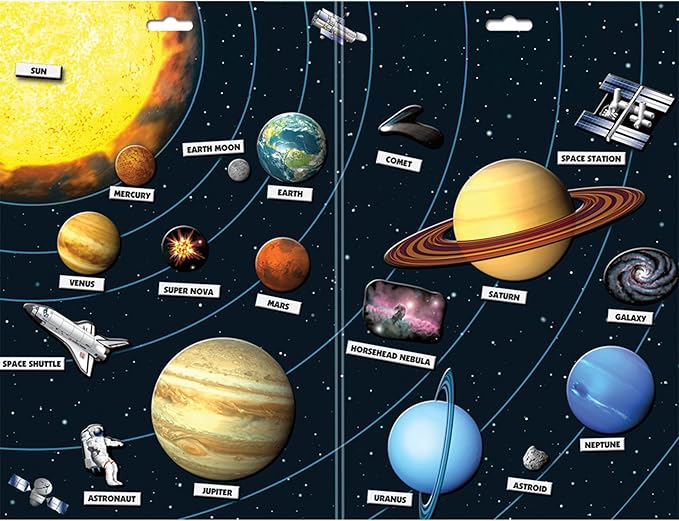 Magnetic Solar System Playset