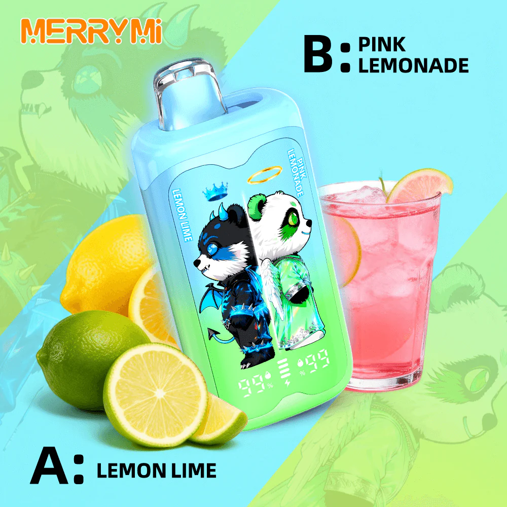 MerryMi Panda Twins 40K oplaadbare wegwerpvape (alle smaken)