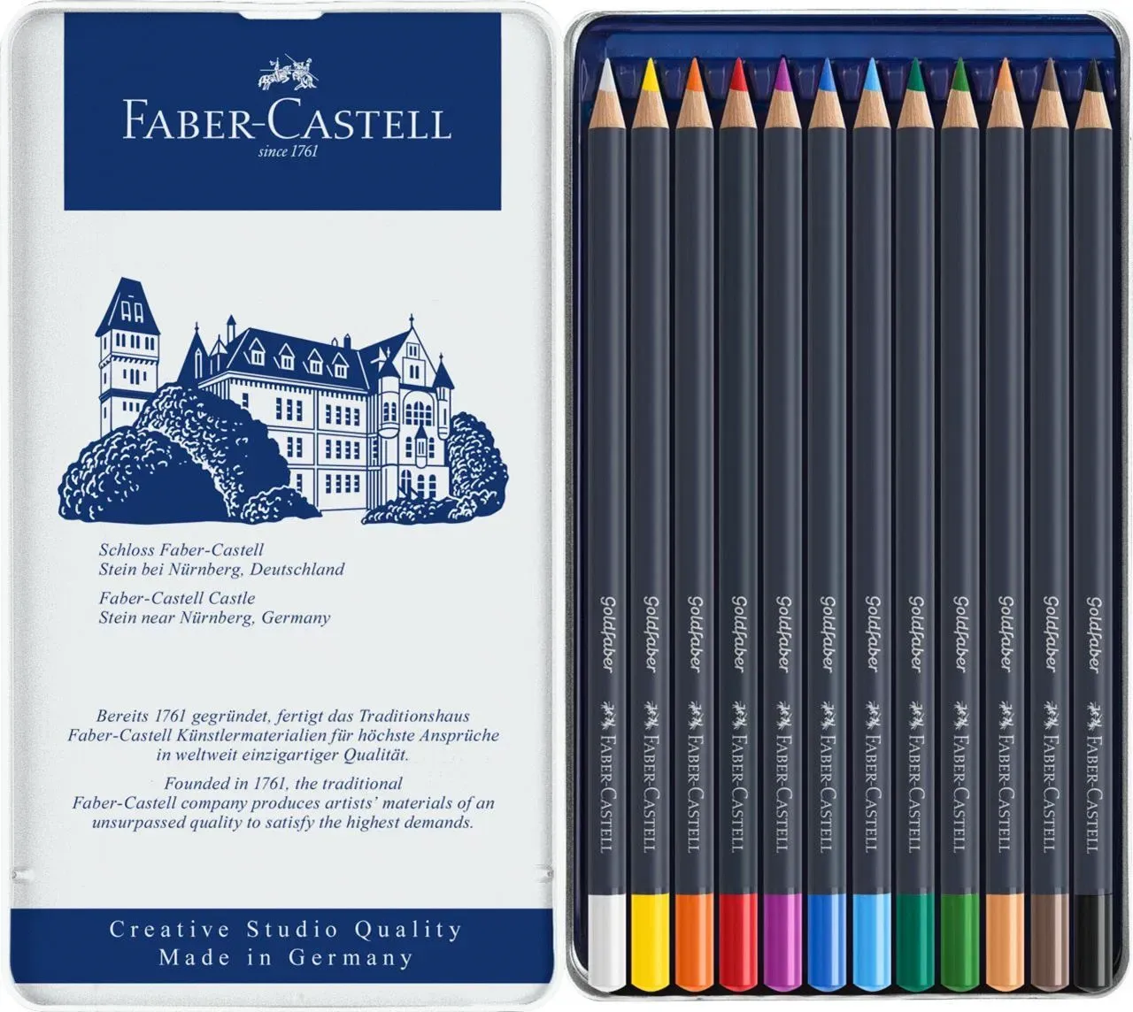 Goldfaber Pencils- Tin of 12