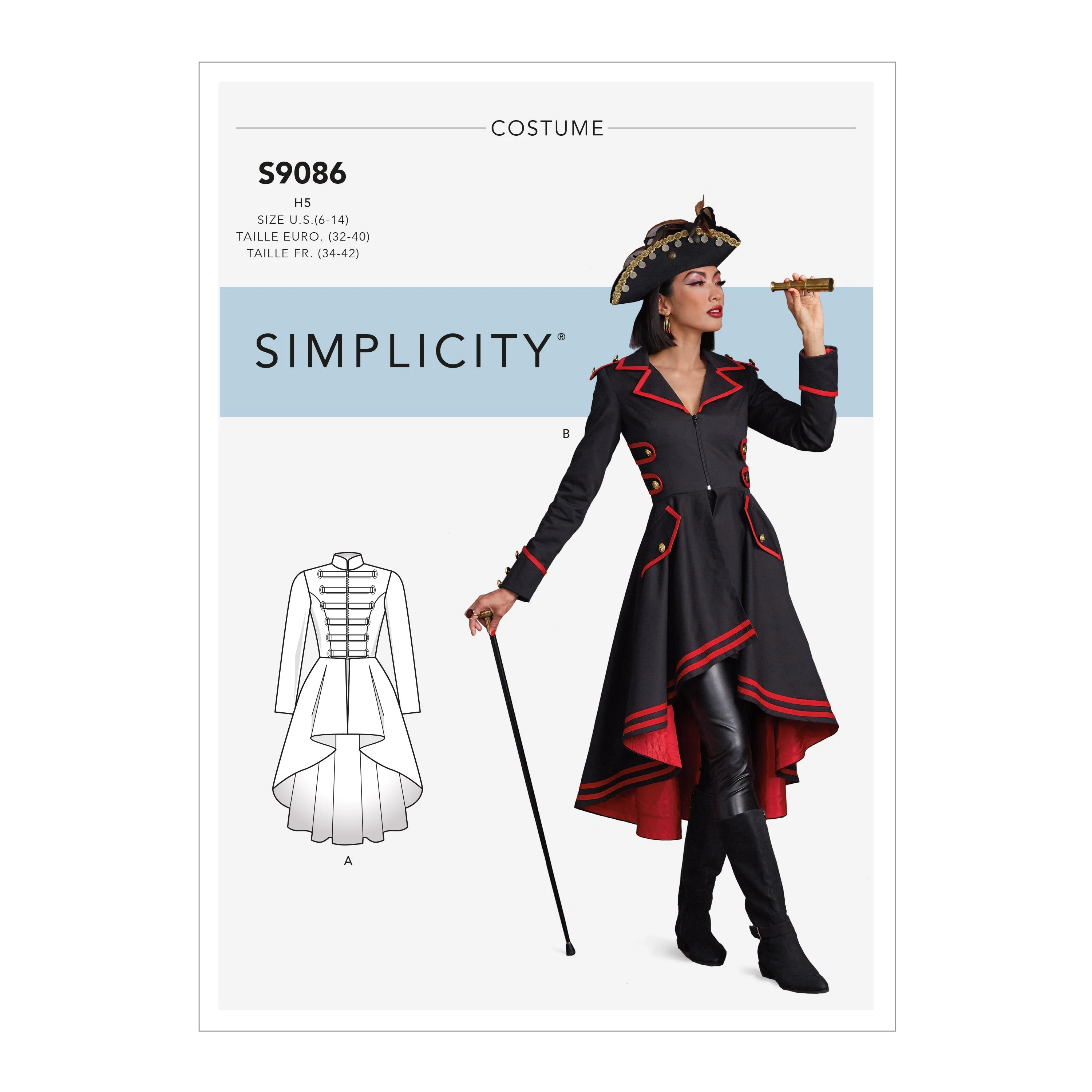 Simplicity Pattern 9086 Misses