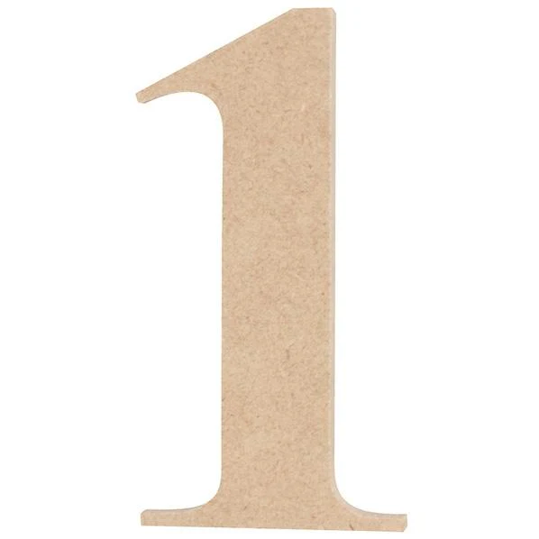 Arbee Wooden Number 1  .