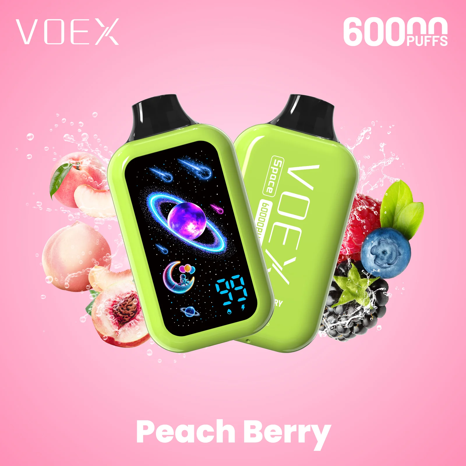 VOEX Wise/Space 60K wegwerpvape (alle smaken)
