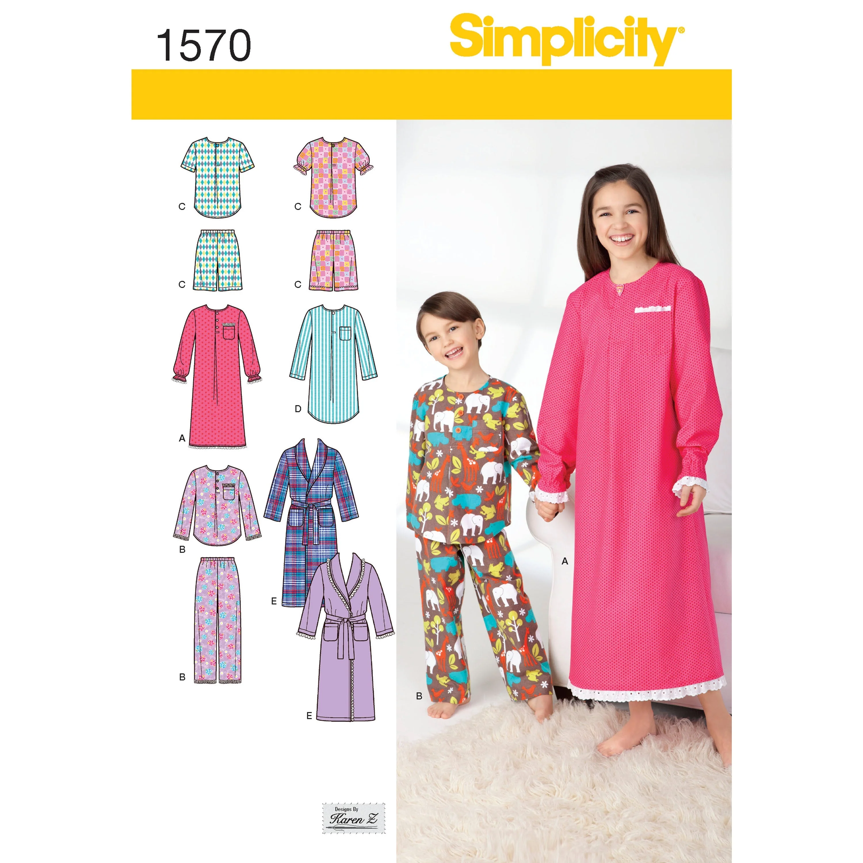 Simplicity Pattern 1570 Child